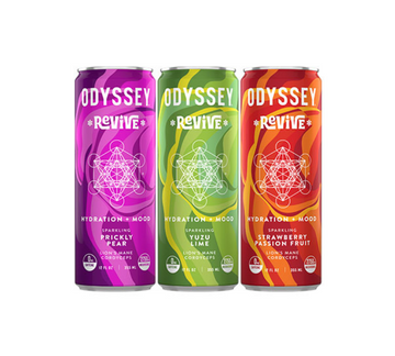Odyssey Revive Sparkling Mood & Hydration Drink Case